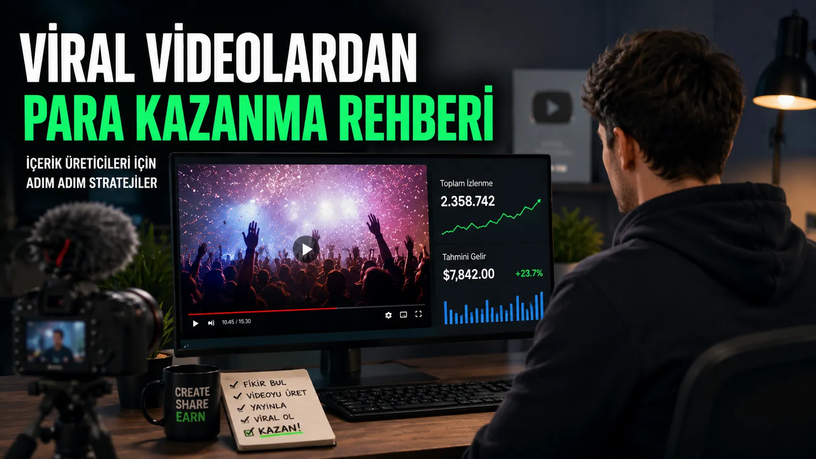 İnternette Viral Olan Videolardan Gerçekten Para Kazanılır mı?